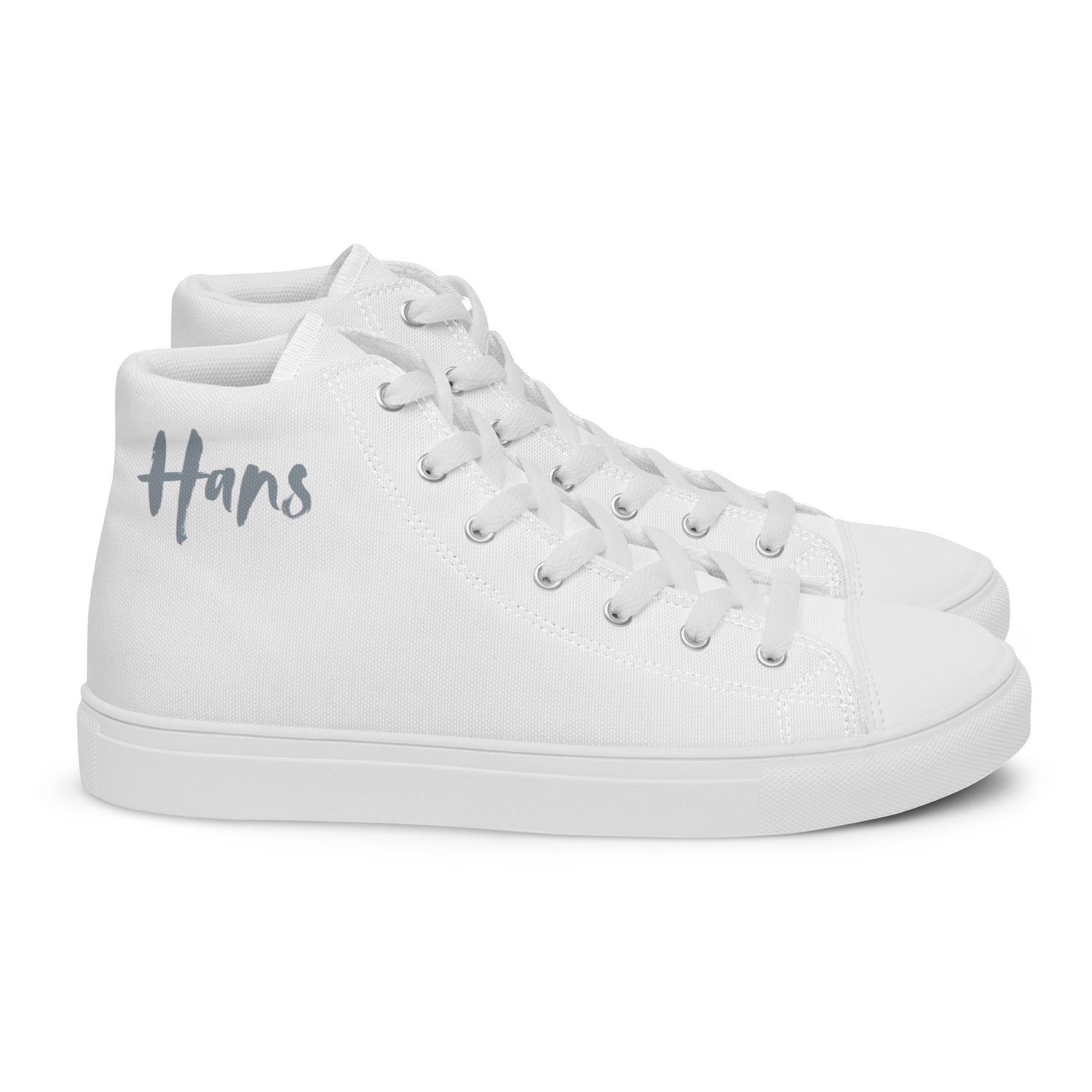 Men's High Top Canvas Shoes